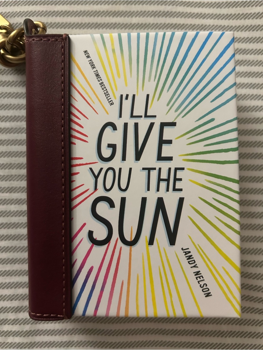 Coach book charm I’ll Give You The Sun NWOT